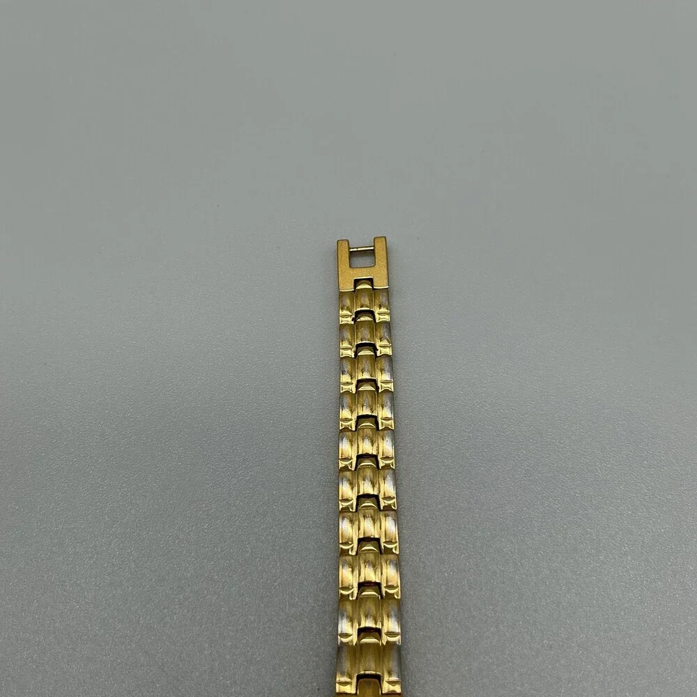 Caravelle By Bulova Womens Watch 18mm Gold Tone 44L33 New Battery 6.5
